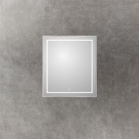 Зеркало BelBagno Kraft 70 SPC-KRAFT-700-800-LED-TCH-WARM с подсветкой Сатин с сенсорным выключателем и подогревом — фото 3, Зеркала в ванную комнату