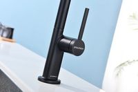 Смеситель для кухни Paulmark Neo Ne214419-401 Антрацит — фото 10, Смесители для кухни