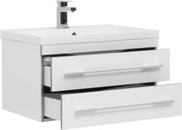 Тумба с раковиной Aquanet Верона 75 212868 подвесная Белая — фото 3, Тумбы с раковиной