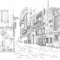 Товар: Фреска Ortograf Городской пейзаж 5594 Фактура флок FLK Флизелин (2,7*2,7) Белый/Черный, Город/Абстракция - фото 2 Фреска Ortograf Городской пейзаж 5594 Фактура флок FLK Флизелин (2,7*2,7) Белый/Черный, Город/Абстракция — фото 2, Фрески