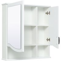 Зеркальный шкаф Runo Марсель 65 00-00001202 Белый — фото 2, Мебель для ванной