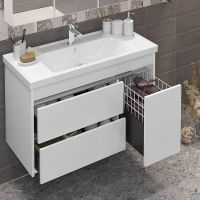 Товар: Тумба под раковину Opadiris Фреш 100 00-00007083 подвесная Белая - фото 4 Тумба под раковину Opadiris Фреш 100 00-00007083 подвесная Белая — фото 4, Мебель для ванной