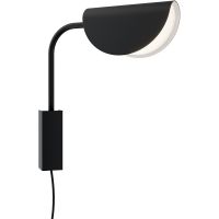 Настенный светильник Maytoni Modern Mollis MOD126WL-01B Черный — фото 1, Бра