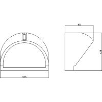 Товар: Настенный светильник Artelamp Urban A2801AL-1BK Прозрачный Черный - фото 4 Настенный светильник Artelamp Urban A2801AL-1BK Прозрачный Черный — фото 4, Уличное освещение