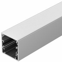 Профиль алюминиевый Arlight 016989 накладной Серебристый — фото 1, Профили для светодиодных лент