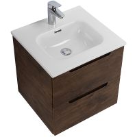 Тумба под раковину BelBagno Etna 50 ETNA-500-2C-SO-RW подвесная Rovere Moro — фото 3, Тумбы под раковину