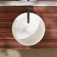 Товар: Раковина-чаша Hansgrohe Xuniva S 40 60164450 Белая - фото 3 Раковина-чаша Hansgrohe Xuniva S 40 60164450 Белая — фото 3, Раковины накладные