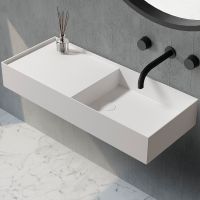 Раковина Abber Stein 80 AS2648 Белая матовая — фото 1, Раковины