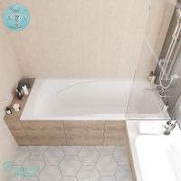 Ванна из литьевого мрамора Marmo Bagno София 170x75 MB-SF170-75 без гидромассажа — фото 5, Ванны