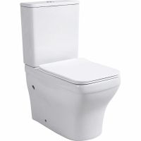 Унитаз компакт Aquanet Elegant C1 Rimless 280958 без бачка с сиденьем Микролифт — фото 1, Напольные унитазы