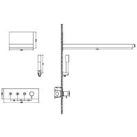 Товар: Душевая система Boheme Fusion 130-B Черная - фото 9 Душевая система Boheme Fusion 130-B Черная — фото 9, Душевое оборудование. Душевая программа