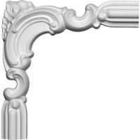 Угловой элемент Европласт 1.52.298 215x21x215 мм — фото 1, Молдинги