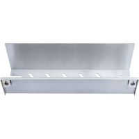 Металлическая полка Aquanet Магнум 40 334110 Сталь браш — фото 11, Полки для ванной и душа