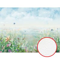 Фреска Ortograf Aurora 34098 Фактура бархат FX Флизелин (4*3) Разноцветный, Пейзаж/Цветы — фото 1, Фрески