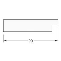 Зеркало Evoform Octagon 61х61 BY 7352 в багетной раме - Чеканка серебряная 90 мм — фото 4, Мебель для ванной