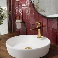 Товар: Смеситель для раковины WasserKRAFT Havel 3603 Золото матовое - фото 3 Смеситель для раковины WasserKRAFT Havel 3603 Золото матовое — фото 3, Смесители