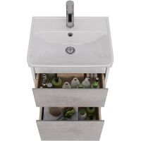 Товар: Тумба под раковину Lemark Combi 50 LM03C50T-Beton подвесная Бетон Белый глянец - фото 3 Тумба под раковину Lemark Combi 50 LM03C50T-Beton подвесная Бетон Белый глянец — фото 3, Мебель для ванной