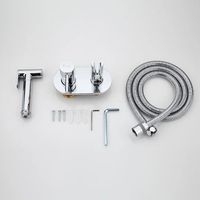 Гигиенический душ со смесителем Frap F7505 Хром — фото 11, Гигиенические души