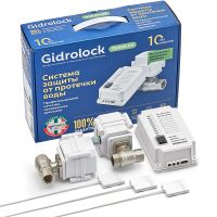 Комплект защиты от протечки воды Gidrolock Premium Tiemme 1/2 31201011 с двумя кранами — фото 1, Системы защиты от протечки воды