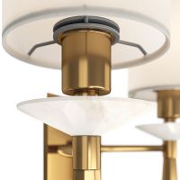 Настенный светильник Maytoni Neoclassic Bianco MOD224WL-02BS1 Белый Латунь — фото 2, Светильники