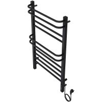 Электрический полотенцесушитель Aquatek Бетта П10 500x900 AQ EL KRC1090BL Черный муар — фото 9, Электрические полотенцесушители