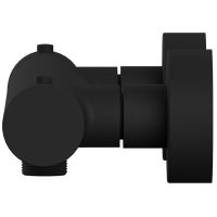 Смеситель для душа Whitecross Y black Y1246BL с термостатом Черный матовый — фото 2, Смесители