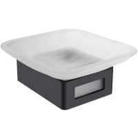 Мыльница Boheme Q 10943-B Черная — фото 1, Мыльницы