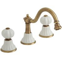 Смеситель для биде Migliore Olivia 18994 Бронза Белый — фото 1, Смесители