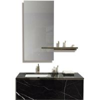 Товар: Тумба с раковиной Orans BC-V8106-1200 120 8106000 подвесная Black - фото 2 Тумба с раковиной Orans BC-V8106-1200 120 8106000 подвесная Black — фото 2, Мебель для ванной