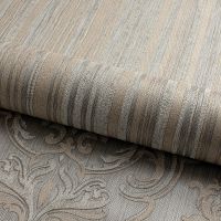 Обои Fipar Grand Classic R 28029 Винил на флизелине (1,06*10,05) Бежевый/Серый, Полоса — фото 4, Обои для стен