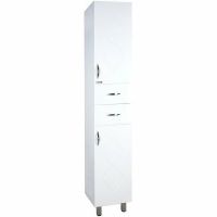 Товар: Шкаф пенал Bellezza Элеганс 35 4628604110121 Белый - фото 1 Шкаф пенал Bellezza Элеганс 35 4628604110121 Белый — фото 1, Пеналы для ванной комнаты