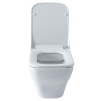 Унитаз Allen Brau Infinity 4.21011.20 подвесной Белый без сиденья — фото 25, Подвесные унитазы