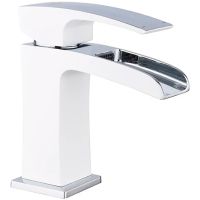 Смеситель для раковины Gappo G07 Белый Хром арт-G1007-30 — фото 1, Смесители для раковины