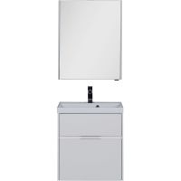 Комплект мебели для ванной Aquanet Латина 60 180121 подвесной Белый — фото 1, Комплекты мебели для ванной