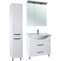 Товар: Шкаф пенал Bellezza Анкона 35 R 4629604001013 Белый - фото 4 Шкаф пенал Bellezza Анкона 35 R 4629604001013 Белый — фото 4, Мебель для ванной