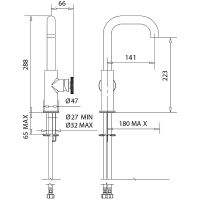 Смеситель для раковины Migliore Reversa 28207 Золото — фото 3, Смесители