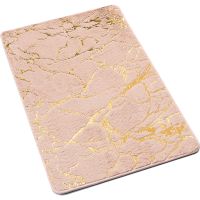Коврик для ванной комнаты Ростовская Мануфактура Сантехники Мрамор РМС К-06БЖ-50х80 Бежевый — фото 1, Аксессуары для туалета