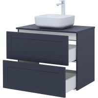 Тумба под раковину Aquanet Терра 80 313245 подвесная Маренго — фото 17, Тумбы под раковину