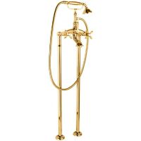 Смеситель для ванны Cezares Nostalgia NOSTALGIA-VDP-03/24-M Золото 24 карат — фото 1, Смесители напольные