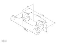 Товар: Смеситель для душа AM.PM Like F8040000 с термостатом Хром - фото 11 Смеситель для душа AM.PM Like F8040000 с термостатом Хром — фото 11, Смеситель для душа