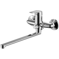 Смеситель для ванны Olive's Evora 33221EV универсальный Хром — фото 1, Смеситель для ванны