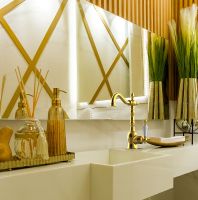 Товар: Смеситель для раковины GPD Retro Colored MTL180-A Золото - фото 7 Смеситель для раковины GPD Retro Colored MTL180-A Золото — фото 7, Смесители