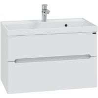 Тумба под раковину СанТа Лондон 80 224004л подвесная Белая — фото 1, Тумбы под раковину