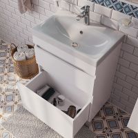 Товар: Тумба с раковиной Iddis Zodiac 60 ZOD6CBFi95K Белая - фото 5 Тумба с раковиной Iddis Zodiac 60 ZOD6CBFi95K Белая — фото 5, Мебель для ванной