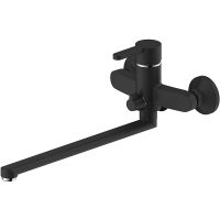 Смеситель для ванны Olive's Torres 17221TRB универсальный Черный матовый — фото 1, Смеситель для ванны