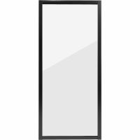 Душевая стенка Niagara Nova 100 NG-A100B профиль Черный стекло прозрачное — фото 1, Боковые стенки