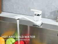 Товар: Смеситель для кухни Gappo G17-8 G4517-8 Белый - фото 4 Смеситель для кухни Gappo G17-8 G4517-8 Белый — фото 4, Смесители для кухни