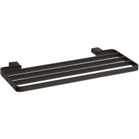 Полка для полотенец Bemeta Nero 135002180 Черная матовая — фото 1, Полки для полотенец