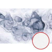 Фреска Ortograf Fluid art 33651 Фактура бархат FX Флизелин (4*2,7) Серый, Абстракция — фото 1, Фрески