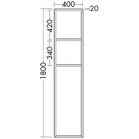 Товар: Стеллаж для полотенец Burgbad Coco HHRE003 Черный - фото 3 Стеллаж для полотенец Burgbad Coco HHRE003 Черный — фото 3, Аксессуары для ванной
